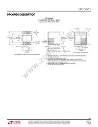 LTC3561EDD Datasheet Page 15