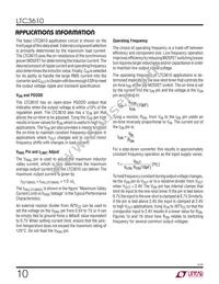 LTC3610IWP Datasheet Page 10