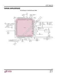 LTC3610IWP Datasheet Page 21