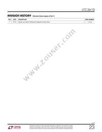 LTC3610IWP Datasheet Page 23