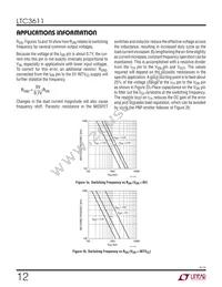 LTC3611IWP Datasheet Page 12