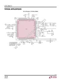 LTC3611IWP Datasheet Page 22