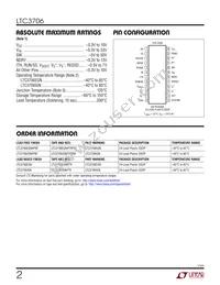 LTC3706IGN Datasheet Page 2