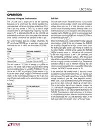 LTC3706IGN Datasheet Page 11