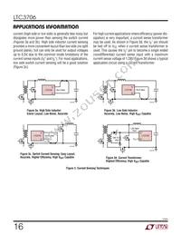 LTC3706IGN Datasheet Page 16