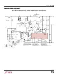 LTC3706IGN Datasheet Page 19