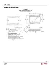 LTC3706IGN Datasheet Page 20