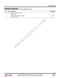 LTC3706IGN Datasheet Page 21