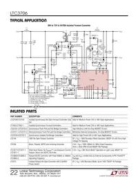 LTC3706IGN Datasheet Page 22