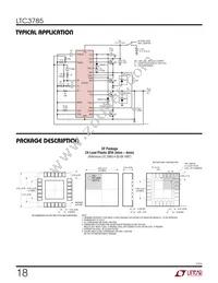 LTC3785IUF Datasheet Page 18