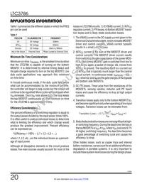 LTC3786HUD#TRPBF Datasheet Page 20