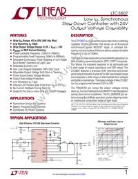 LTC3807MPFE#TRPBF Datasheet Cover