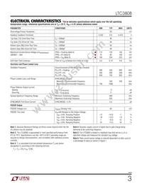 LTC3808EDE Datasheet Page 3