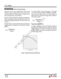 LTC3808EDE Datasheet Page 12