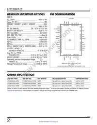 LTC3897HUHG-2#TRPBF Datasheet Page 2