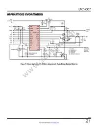 LTC4007EGN#TRPBF Datasheet Page 21