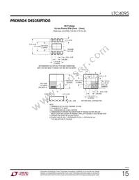 LTC4095EDC Datasheet Page 15