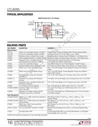 LTC4095EDC Datasheet Page 16