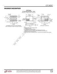 LTC4097EDDB Datasheet Page 19