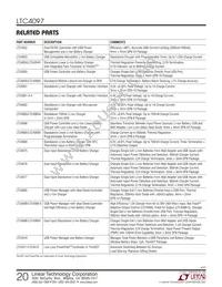 LTC4097EDDB Datasheet Page 20