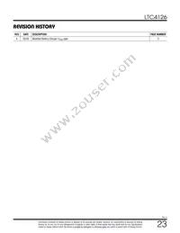 LTC4126EV#TRPBF Datasheet Page 23