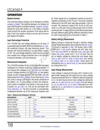 LTC4162IUFD-FSTM#TRPBF Datasheet Page 18