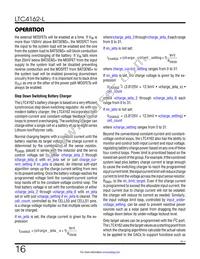 LTC4162IUFD-LADM#TRPBF Datasheet Page 16