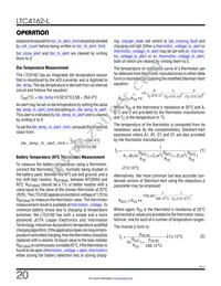 LTC4162IUFD-LADM#TRPBF Datasheet Page 20