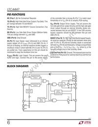 LTC4447IDD#PBF Datasheet Page 6