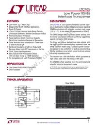 LTC485MJ8 Datasheet Cover