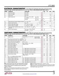 LTC485MJ8 Datasheet Page 3