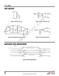 LTC485MJ8 Datasheet Page 6