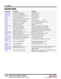 LTC485MJ8 Datasheet Page 14