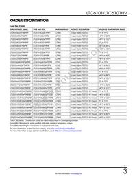 LTC6101HVAHMS8#TRPBF Datasheet Page 3