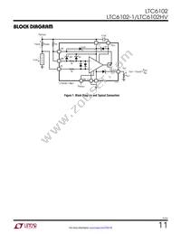 LTC6102IDD Datasheet Page 11