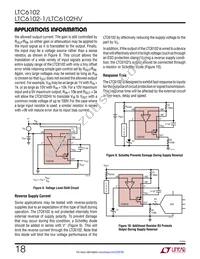 LTC6102IDD Datasheet Page 18