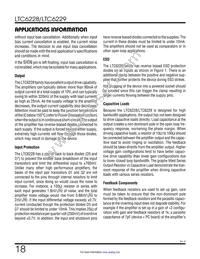 LTC6228HS8#TRPBF Datasheet Page 18