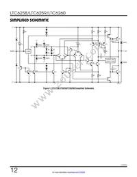 LTC6260HMS#TRPBF Datasheet Page 12