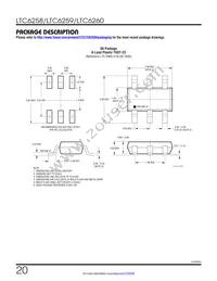 LTC6260HMS#TRPBF Datasheet Page 20