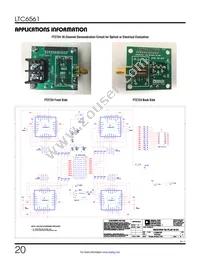 LTC6561HUF#TRPBF Datasheet Page 20