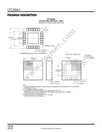 LTC6561HUF#TRPBF Datasheet Page 22