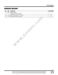 LTC6561HUF#TRPBF Datasheet Page 23