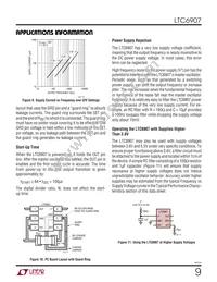 LTC6907HS6#TRPBF Datasheet Page 9