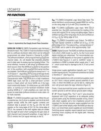 LTC6912CDE-2 Datasheet Page 18