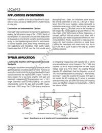 LTC6912CDE-2 Datasheet Page 22