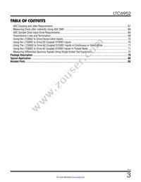 LTC6952IUKG#TRPBF Datasheet Page 3