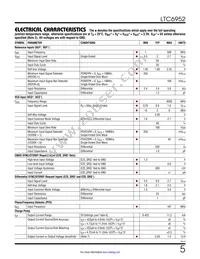 LTC6952IUKG#TRPBF Datasheet Page 5