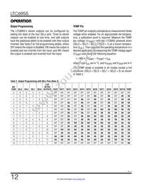 LTC6955IUKG-1#TRPBF Datasheet Page 12