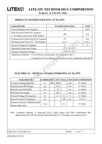 LTD-2601G-11 Datasheet Page 4