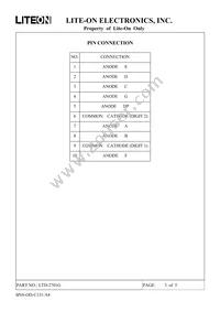 LTD-2701G Datasheet Page 3